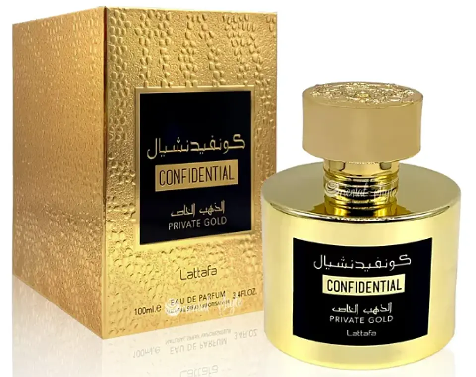LATTAFA CONFIDENTIAL PRIVATE GOLD 100ML EDP 1