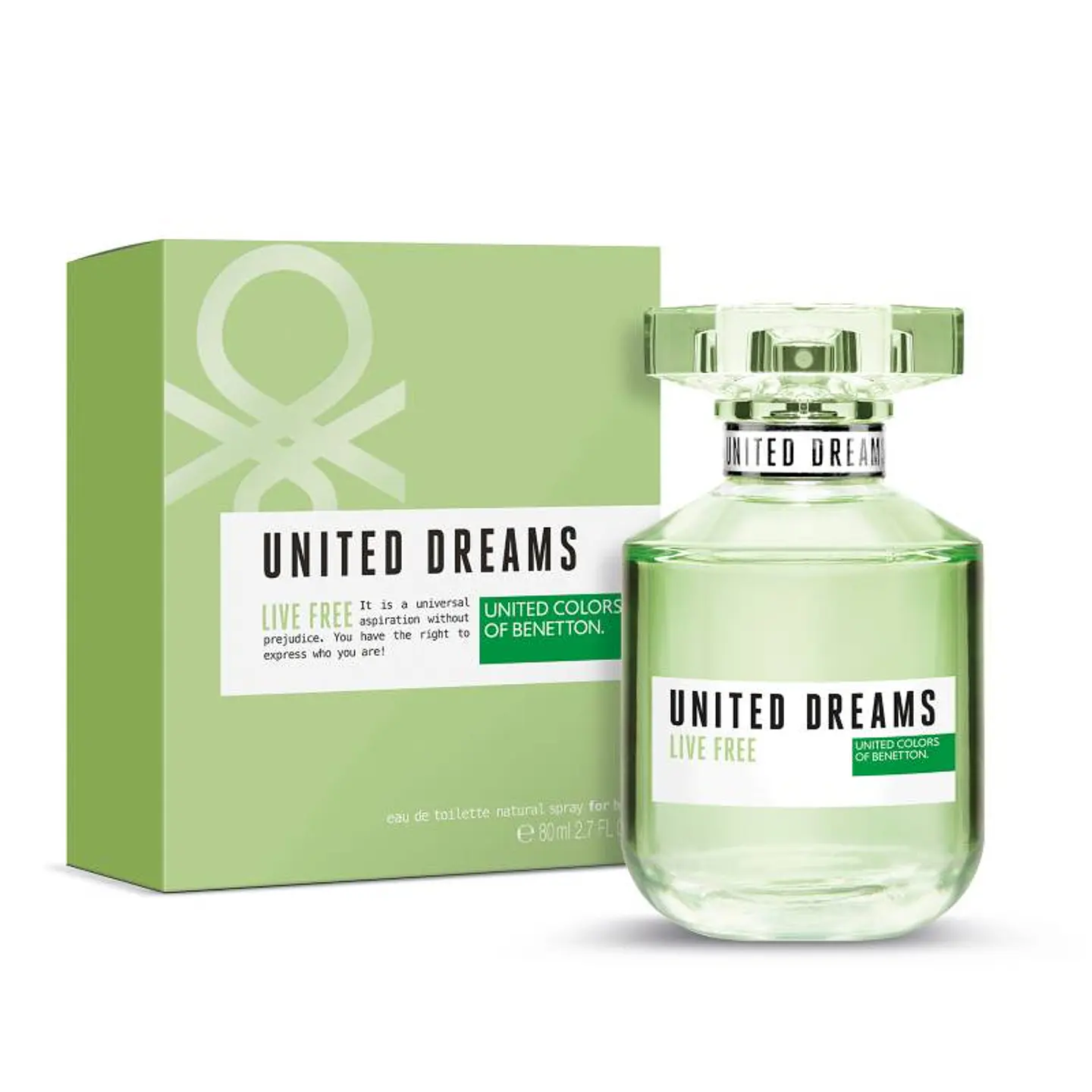 BENETTON UNITED DREAMS LIVE FREE 80ML EDT 1