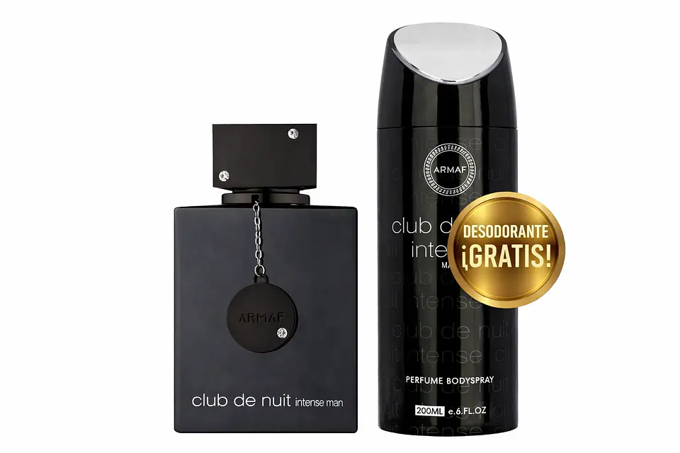 CLUB DE NUIT INTENSE 105ML EDT + BODY SPRAY 200ML ¡ GRATIS !! 1