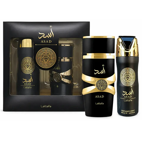 SET ASAD 100ML EDP + BODY SPRAY 200ML
