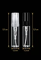 MINI FRASCO CON ATOMIZADOR 5ML VIDRIO / PACK 5UN - Miniatura 2