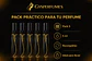 MINI FRASCO CON ATOMIZADOR 5ML VIDRIO / PACK 5UN - Miniatura 1