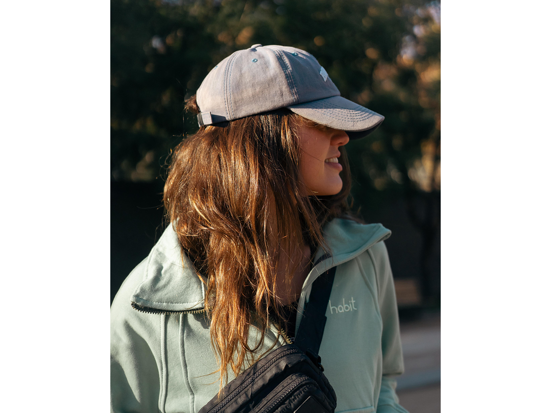 Polerón franela medio cierre mujer verde nilo 1