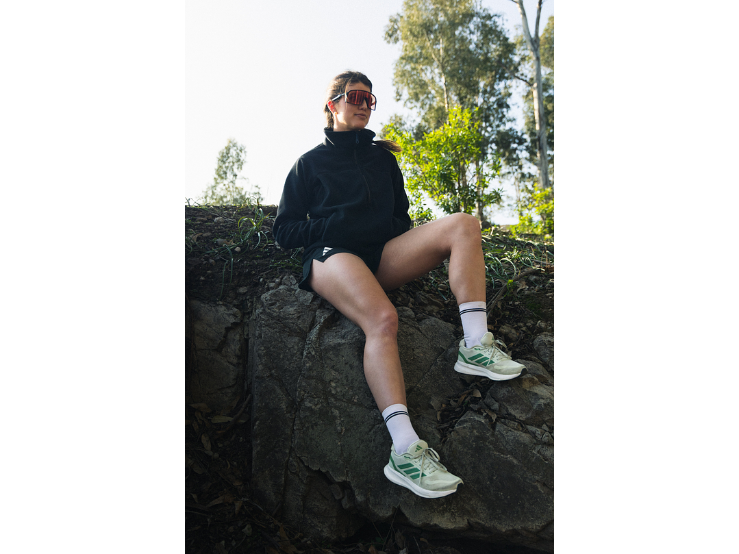 Polar medio cierre mujer negro 2