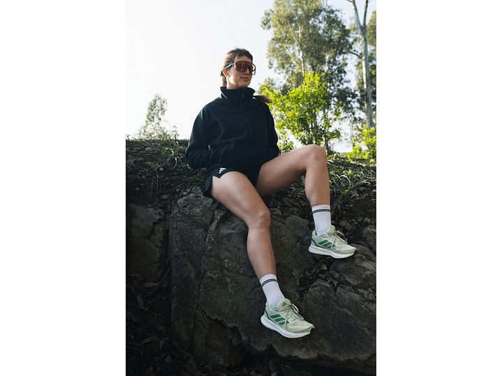 Polar medio cierre mujer negro 2