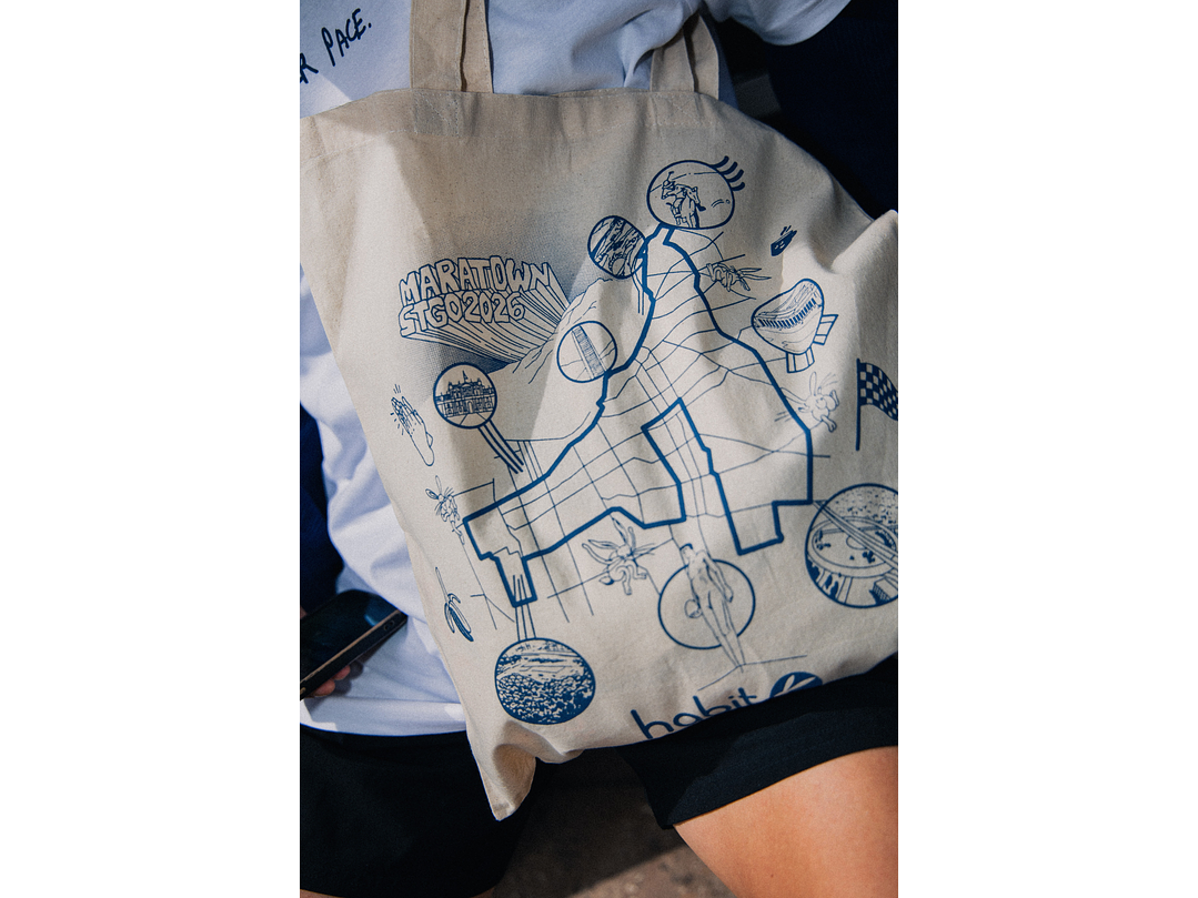 Maratown Santiago 2026 Tote bag 4