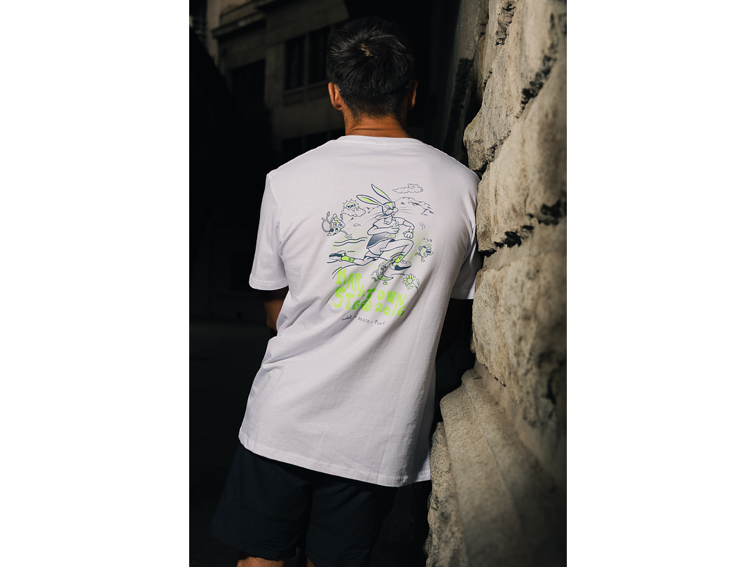 Maratown Santiago 2026 T- Shirt azul  1