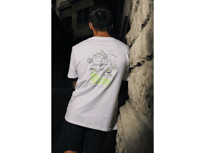 Maratown Santiago 2026 T- Shirt azul  1