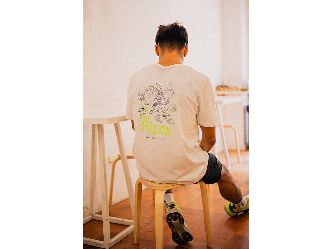 Maratown Santiago 2026 T- Shirt azul  5