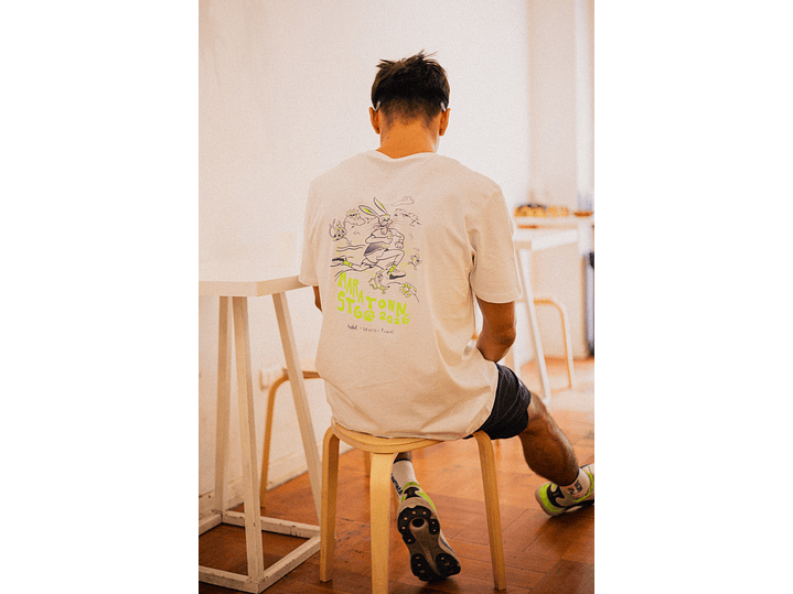 Maratown Santiago 2026 T- Shirt azul  5