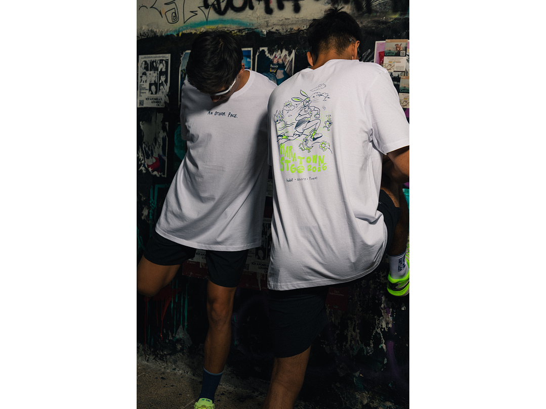 Maratown Santiago 2026 T- Shirt azul  6