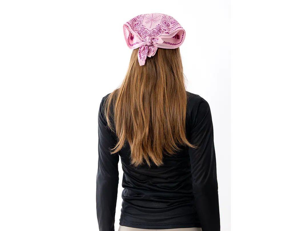 Pañuelo habit rosado 2
