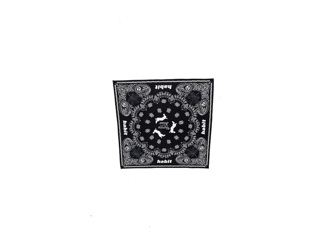 Pañuelo habit negro  5