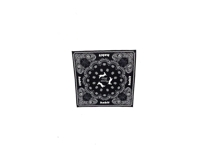 Pañuelo habit negro  5