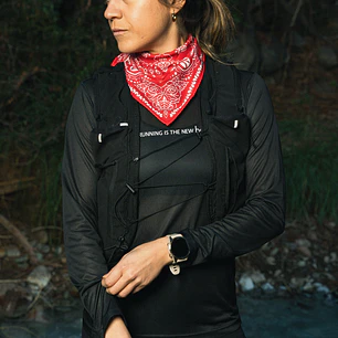 PRE ORDER - Polera running is the new habit negra 