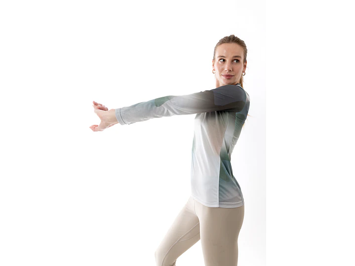 PRE ORDER - Polera running is the new habit verde 6