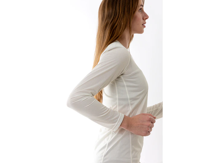 PRE ORDER - Polera running is the new habit vainilla 4