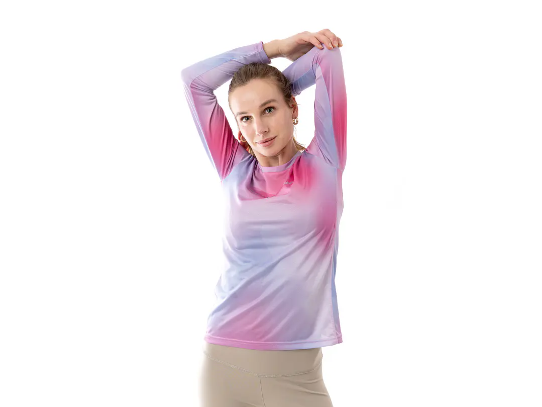 PRE ORDER - Polera running is the new habit rosada 6