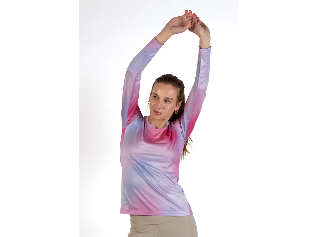 PRE ORDER - Polera running is the new habit rosada 7