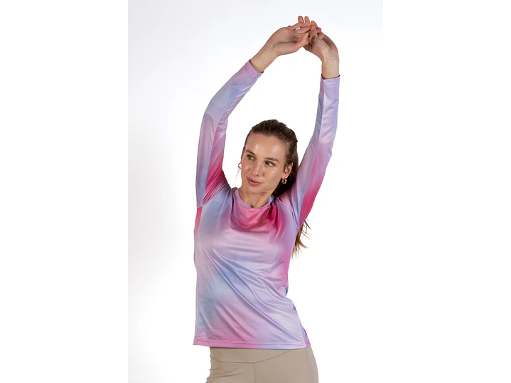 PRE ORDER - Polera running is the new habit rosada 7