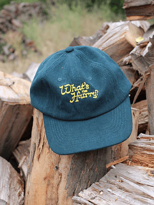 Whats the hurry? verde- cotele