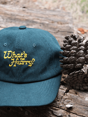 Whats the hurry? verde- cotele