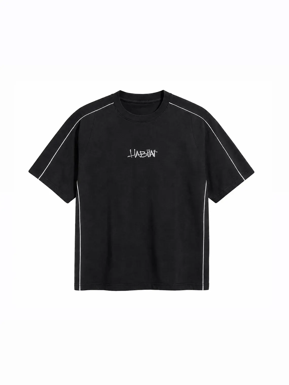 HABITAT PIGMENT BLACK T-SHIRT 1