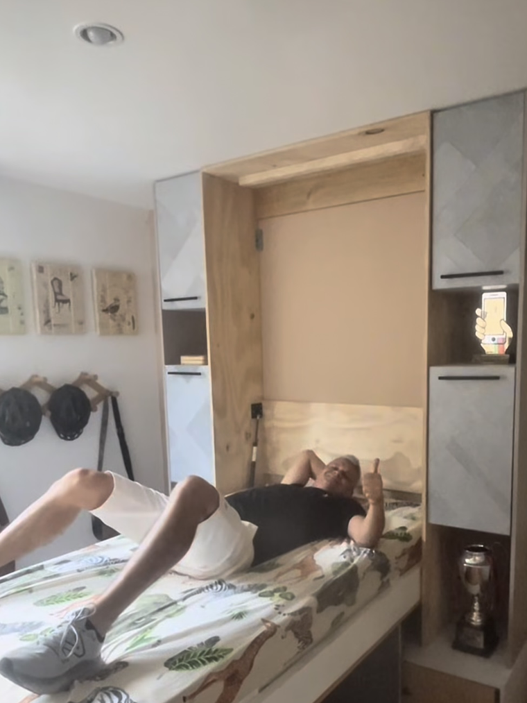 Sistema para cama abatible  3