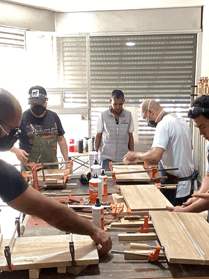 Carpintería con madera Natural Básico principiante