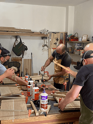 Carpintería con madera Natural Básico principiante