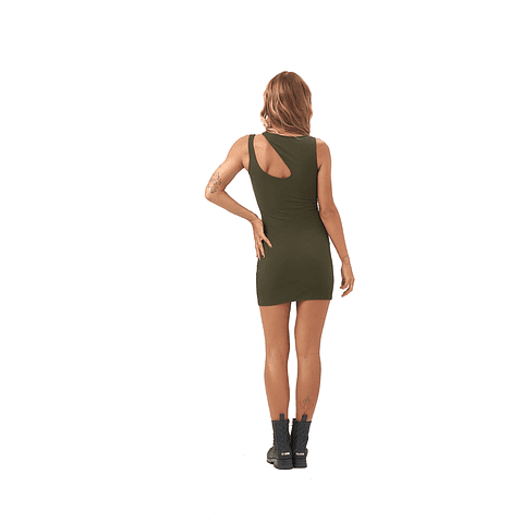 AYA DRESS green