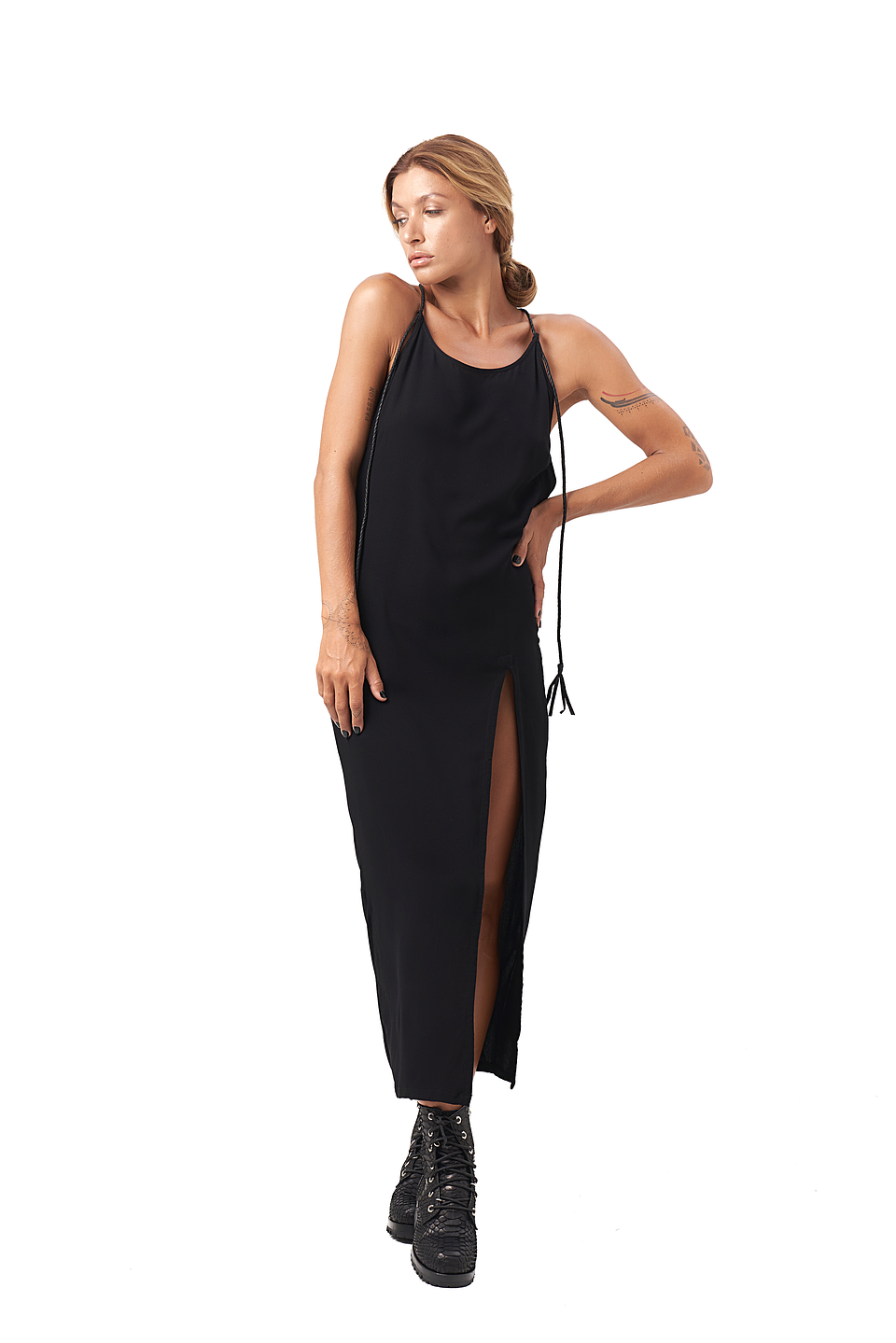 MALIKA LONG DRESS black 6