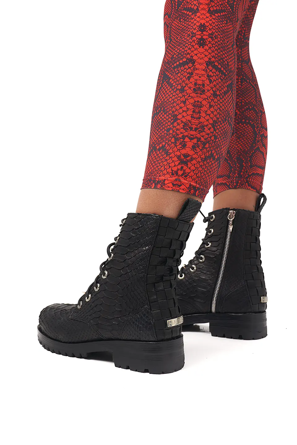 ZIA BOOTS black | silver 9