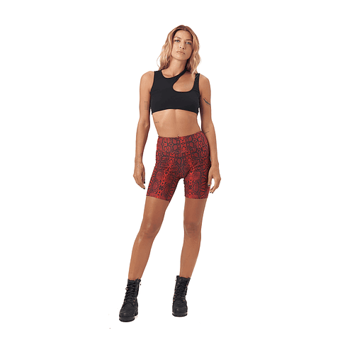 PINKU SHORTS red