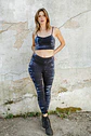 FREYA TOP grey/black - thumbnail 4