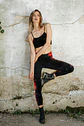 CALYPSO LEGGINGS red/black - thumbnail 3