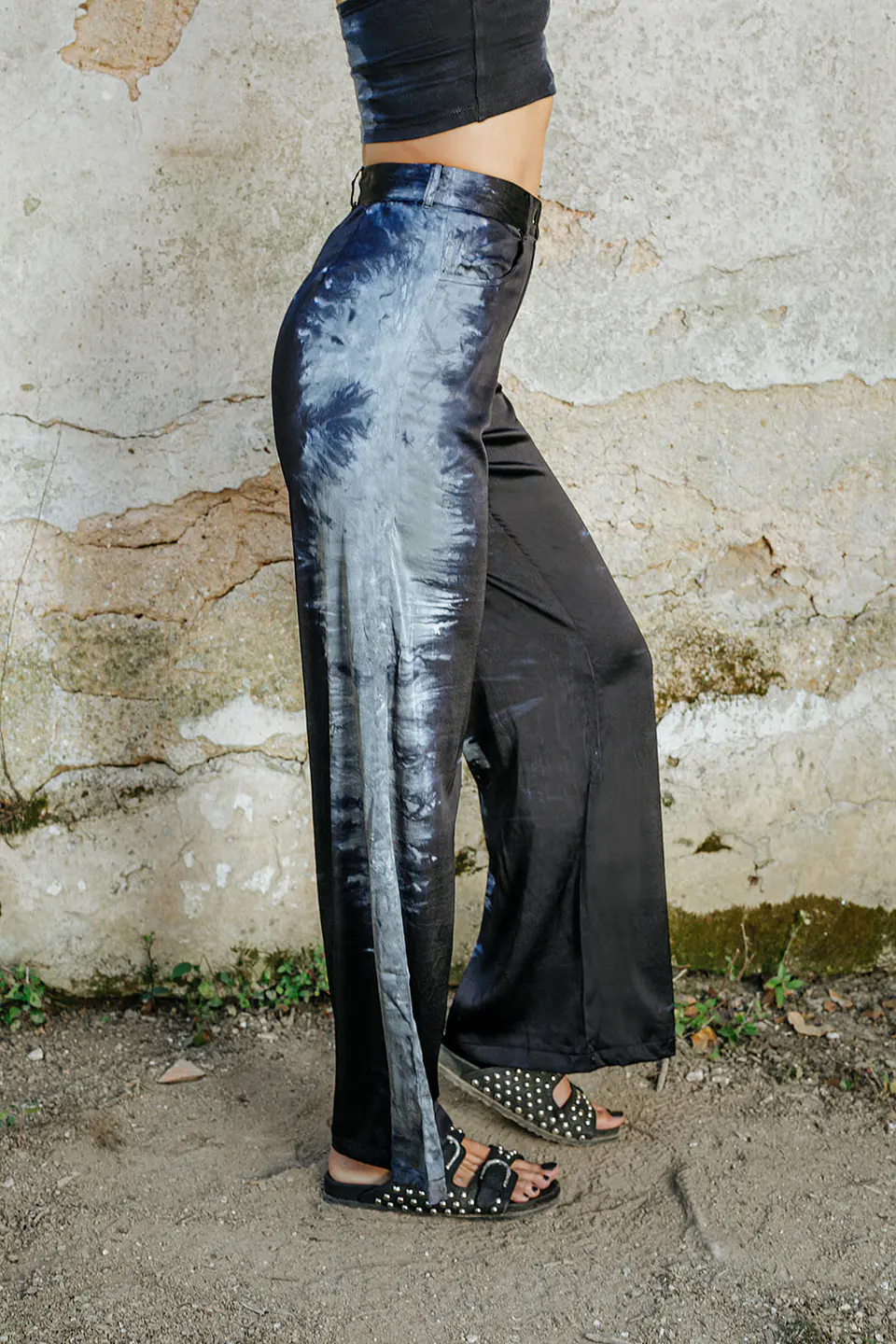 CHLOE PANTS grey/black 4