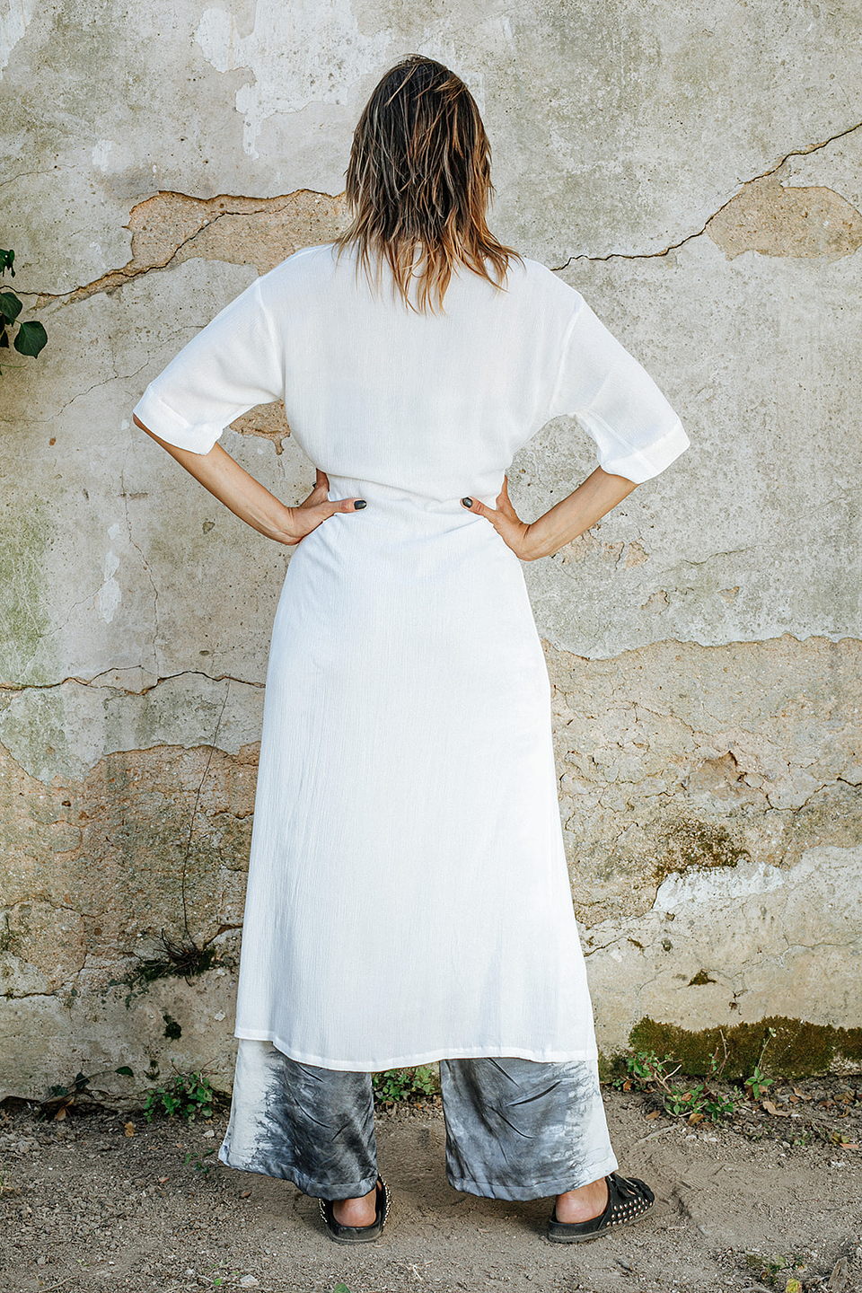 PHOEBE LONG KIMONO white 7