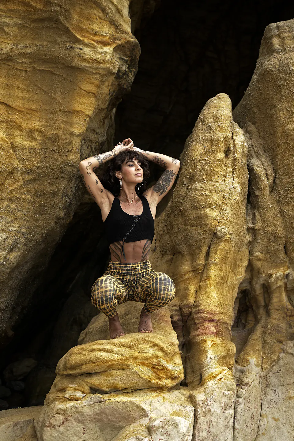 SURI LEGGINGS mustard 3