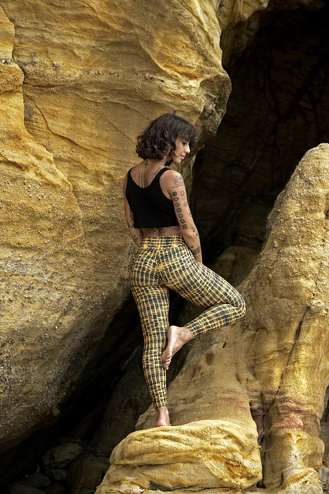 SURI LEGGINGS mustard