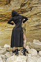 NARYA LONG CARDIGAN black - thumbnail 3