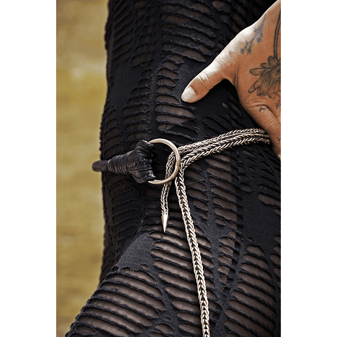 VARYA BELT silver