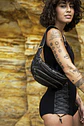 ASH PYTHON BAG black | brass - thumbnail 7