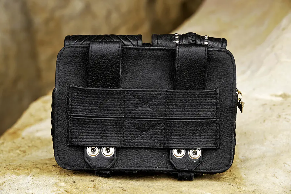 NERVA BAG black | silver 8