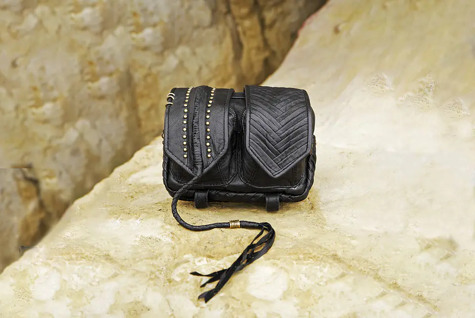 NERVA BAG black | brass 6