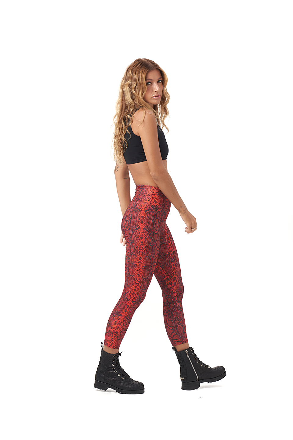 PINKU LEGGINGS red 5