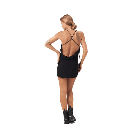 MALIKA SHORT DRESS terracota