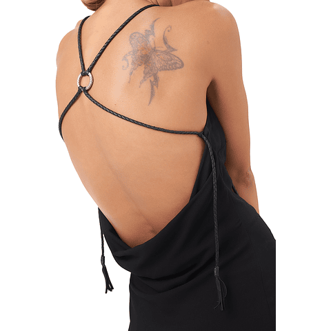 MALIKA LONG DRESS terracota