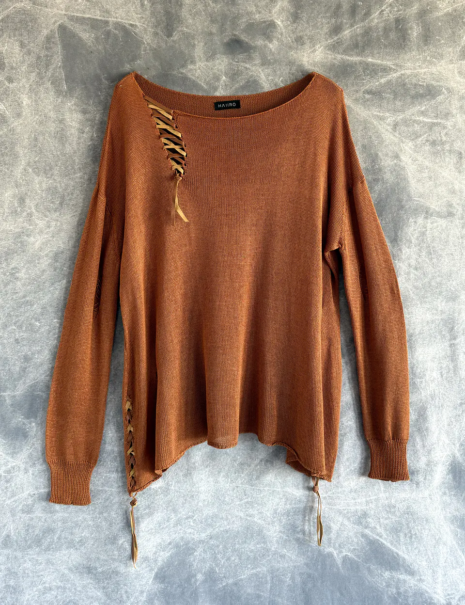 JAY SWEATER terracotta 1