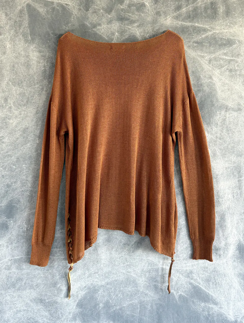 JAY SWEATER terracotta 2